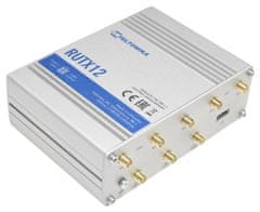 Teltonika Dual LTE Cat 6 Industrial Cellular Router - RUTX12