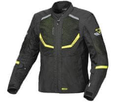 Macna Bunda na moto Tondo black/fluo yellow vel. 2XL