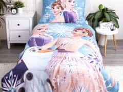 Jerry Fabrics Posteľné obliečky Frozen Anna, Elsa a Olaf