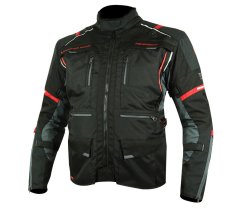 NAZRAN bunda Cavell Tech-Air black/red veľ. XL