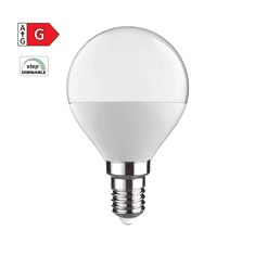 Diolamp SMD LED žiarovka matná Ball P45 7W/230V/E14/3000K/500Lm/230°/Step Dim