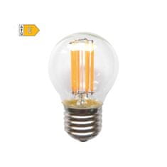 Diolamp LED Mini Globe Filament žiarovka číra P45 6W/230V/E27/6500K/780Lm/360°