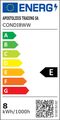 Diolamp LED Filament žiarovka číra ST64 8W/230V/E27/2700K/980Lm/360°