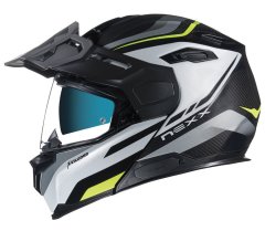 Nexx Helma na moto X.VILIJORD HIKER white/neon MT vel. XS