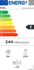 Amica chladnička FK3356.4GBDFZAA