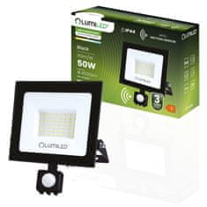 LUMILED Reflektor LED s pohybovým senzorom ZUNA2 50W 4500lm 4000K IP44