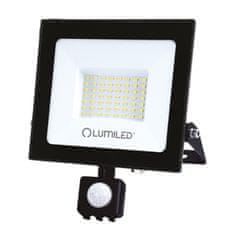 LUMILED Reflektor LED s pohybovým senzorom ZUNA2 50W 4500lm 6500K IP44