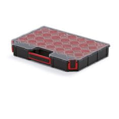 Prosperplast box organizér s krabičkami 39x28,4x6cm TAGER KTG40306B-S429 čierny Kistenberg