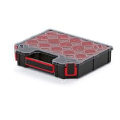 Prosperplast box organizér s krabičkami 28,4x24,3x6cm TAGER KTG30256B-S429 čierny Kistenberg