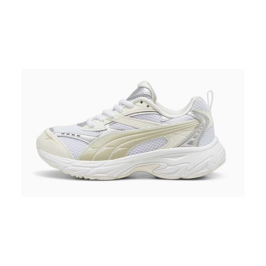 Puma Obuv biela Morphic Metallic Weiss Damen