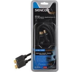 SENCOR SAV 165-025 HDMI MM 2,5 M v1.4 PG