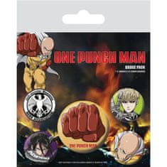 One Punch Man - set odznakov