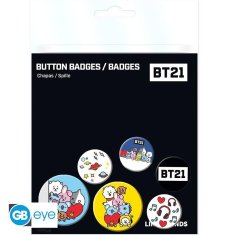 GB eye BT21 - set odznakov