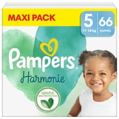 Pampers Plienky jednorazové Harmónia veľ. 5 (66 ks) 11-16 kg