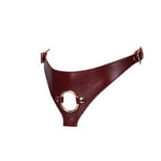 Liebe Seele Liebe Seele Wine Red Strapon Harness, nohavičky pre strap-on dildá