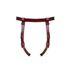 Liebe Seele Liebe Seele Wine Red Strapon Harness, nohavičky pre strap-on dildá