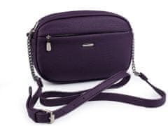 Kabelka crossbody 24x17 cm - amarant