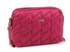 Kabelka crossbody prešívaná 24x17 cm - pink