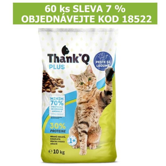 Thank´Q Plus Cat Adult Ryba 10 kg