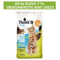 Thank´Q Plus Cat Adult Kurča 10 kg