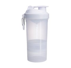 SmartShake SmartShake Šejker Original2go so zásobníkmi 600 ml pure white