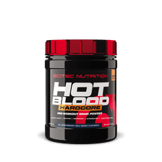 Scitec Nutrition Hot Blood Hardcore 375 g ružový lemonade