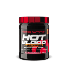 Scitec Nutrition Hot Blood Hardcore 375 g ružový lemonade