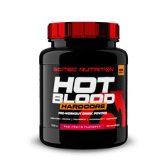 Scitec Nutrition Hot Blood Hardcore 700 g ružový lemonade