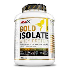 AMIX Gold Whey Proteín Isolate 2280 g banán