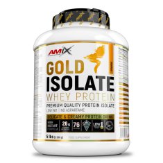 AMIX Gold Whey Proteín Isolate 2280 g oranžová