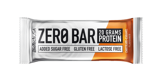 BioTech Zero Bar 50 g chocolate caramel