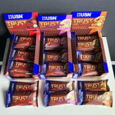 USN Trust Cookie Bar 60 g slaný karamel