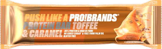 ProBrands Protein Bar 45 g toffee caramel