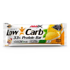 AMIX Low-Carb 33% Proteín Bar 60 g vanilla almond