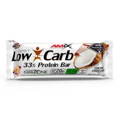 AMIX Low-Carb 33% Proteín bar 60 g coconut chocolate