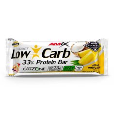 AMIX Low-Carb 33% Proteín Bar 60 g vanilla almond