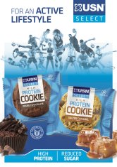 USN Protein Cookie 60 g dvojitá čokoláda