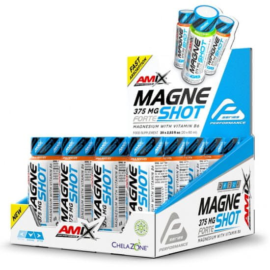 AMIX Performance MagneShot Forte 375 mg 20 x 60 ml mango