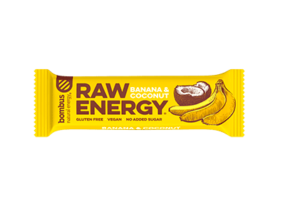 Bombus Raw Energy 50 g banana coconut