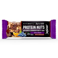 AMIX Proteín Nuts Bar 40 g peanut caramel