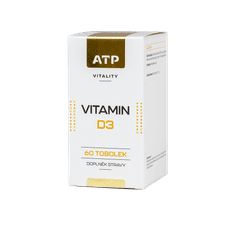 ATP Vitality Vitamín D3 60 tob