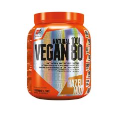 Extrifit Vegan 80 1000 g lieskový orech