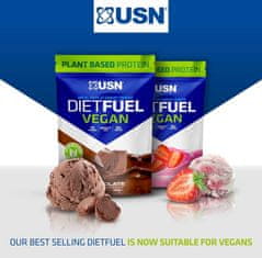 USN Diet Fuel Vegan 880 g vanilka