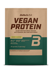 BioTech Vegan Proteín 25 g vanilla cookie