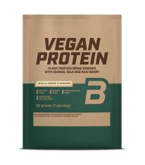 BioTech Vegan Proteín 25 g vanilla cookie