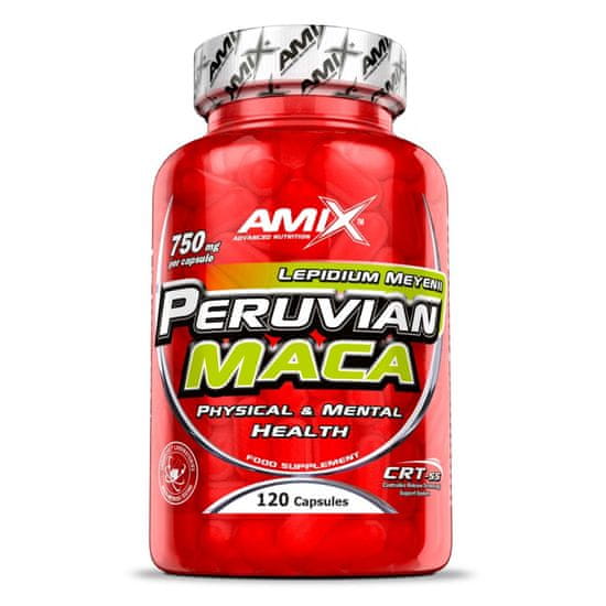 AMIX Peruvian MACA 750 mg 120 cps