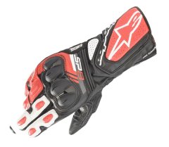 Alpinestars Rukavice na moto SP-8 V3 black/white/bright red vel. M