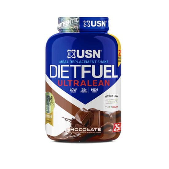 USN Diet Fuel Ultralean 2000 g čokoláda