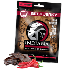 INDIANA JERKY Beef 25 g hot and sweet