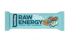 Tyčinka Bombus Raw Energy 50g slaný karamel+arašidy